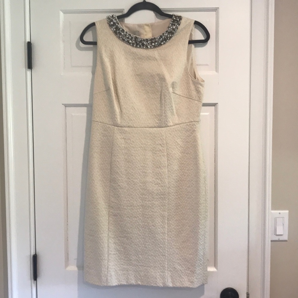 NEVER WORE. Hobbs dress with gorgeous beading
